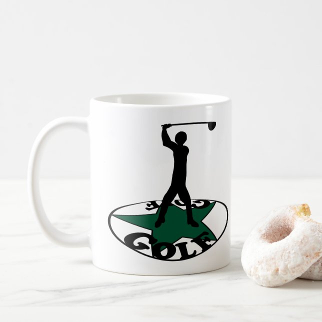Mug Golf - un jeu merveilleux (Avec donut)