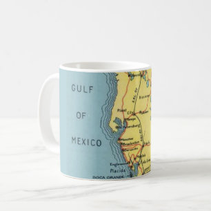 Mug Golfe de Floride vintage du Mexique