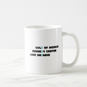 Mug Golfe du Mexique, Kennedy Center, lac Ontario FDT