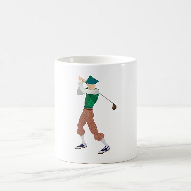 Mug Golfeur bien habillé (Créateur téléchargé)