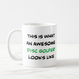 Mug golfeur de disque, génial