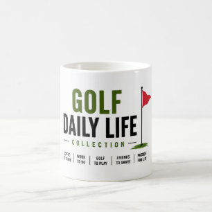 Mug Golfeur de la vie quotidienne