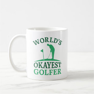 Mug Golfeur le plus Okayest du monde