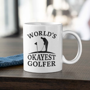 Mug Golfeur le plus Okayest du monde