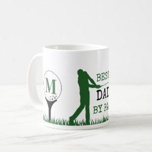 Mug Golfeur MEILLEUR PÈRE AU PAR Anglomonogramme