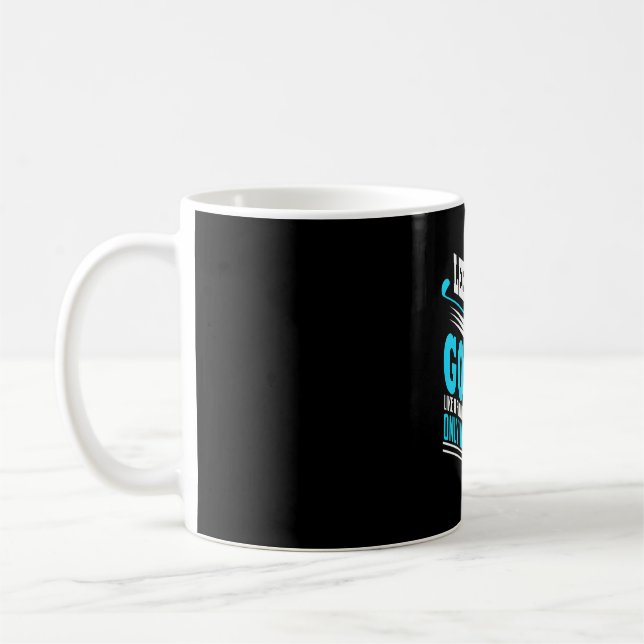 Mug Golfing Gauche Main Golf Joueur Papa (Gauche)