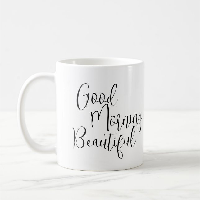 Mug Good Morning Beautiful (Gauche)