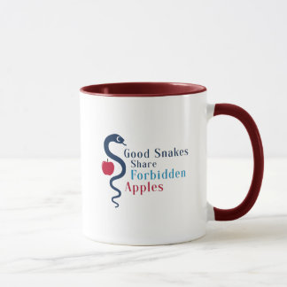 Mug Good Snakes Share Forbidden Apples