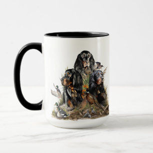 Mug Gordon Setters, Passion pour les oiseaux, Art