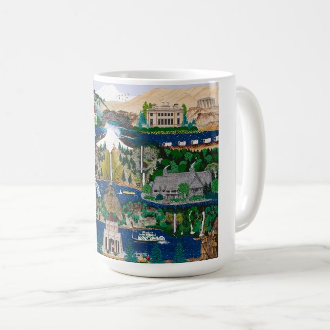Mug Gorge Columbia River (Devant droit)