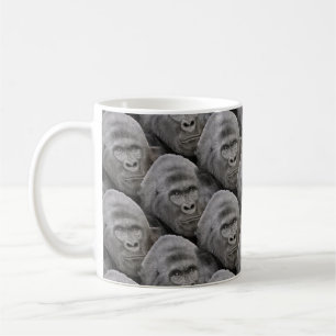 Mug Gorilla Face Motif