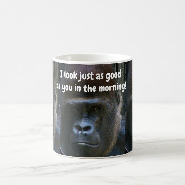 MUG GORILLA J'AI L'AIR BONNE TOMBE (Centre)