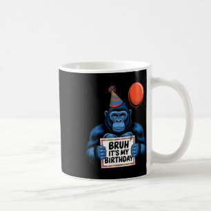 Mug Gorilla Jungle À Thème Anniversaire Fête Bruh Son