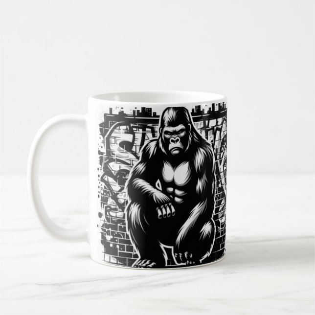 Mug Gorilla Mug, Cool sauvage (Gauche)