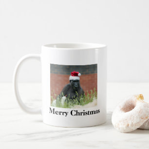 Mug Gorille à Noël