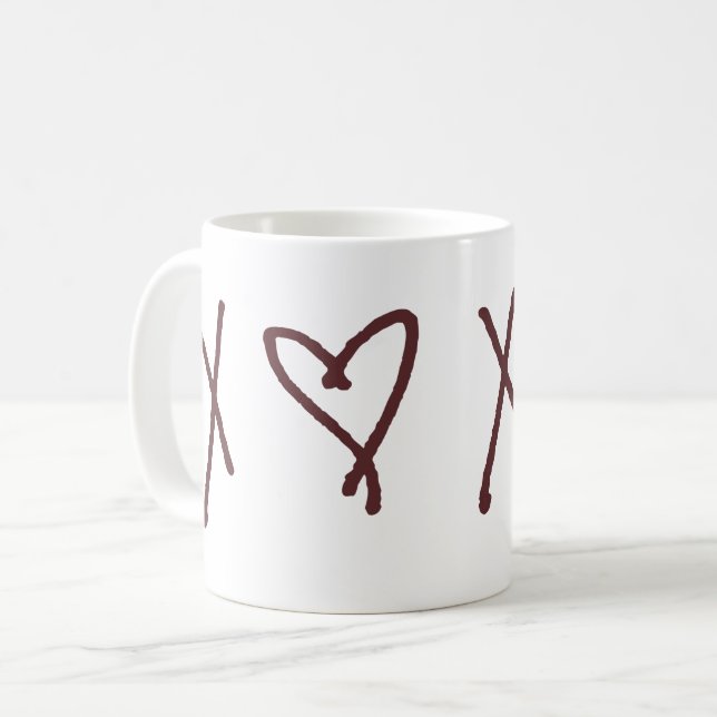Mug Gossip Girl X ♥ X Icon (Devant gauche)