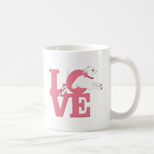Mug GOT LOVER Chèvre ROSE L O V E - Chèvre blanche