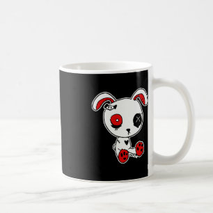 Mug Goth Bunny Lazy Costume d'Halloween Scary Gothique