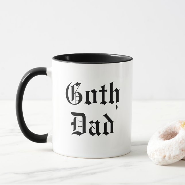 Mug Goth Papa (Avec donut)