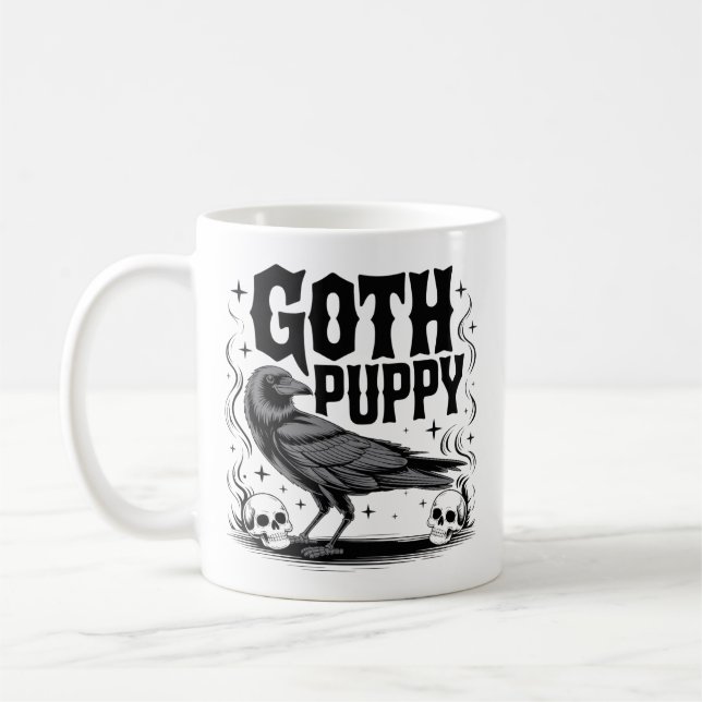 Mug Goth Puppy  (Gauche)