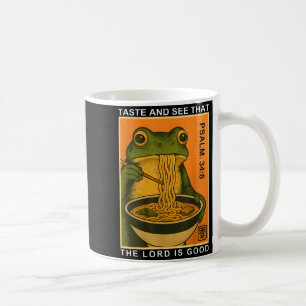Mug Goûtez et voyez que le Seigneur est bon Psaume 34_