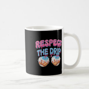 Mug Goutte de baseball pour garçons Icecream Respectez