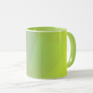 Mug Gradation géométrique jaune moderne