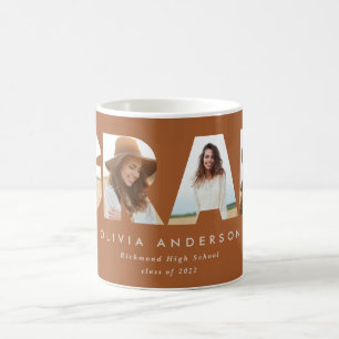 Mug Grades géométriques modernes en terre cuite multi