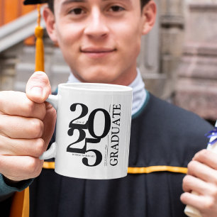 Mug Graduate 2024 Trendy Black Graduation