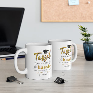 Mug Graduation 2025 Le Tassel valait la peine d'être H