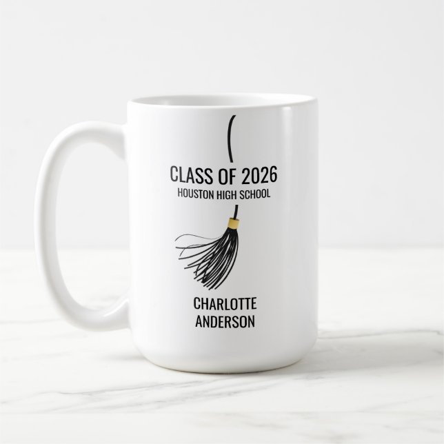 Mug Graduation Cap Tassel (Gauche)