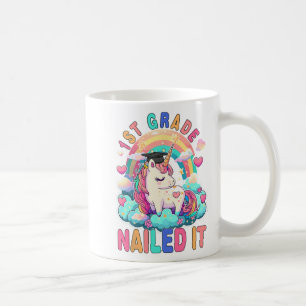Mug Graduation Clôturé It Graduation Girl Unicorn Grad