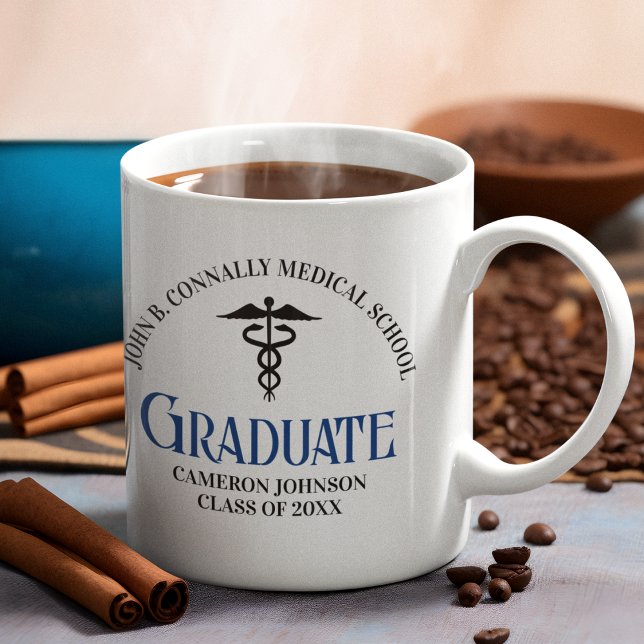 Mug Graduation Médicale personnalisée Commémorative (Créateur téléchargé)