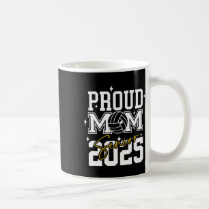 Mug Graduation secondaire 2025 Volleyball Maman Lycée