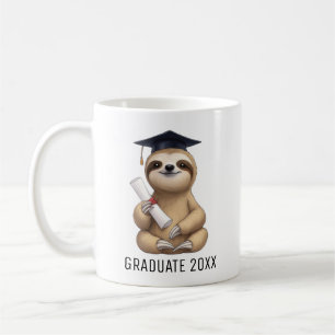 Mug Graduation Sloth