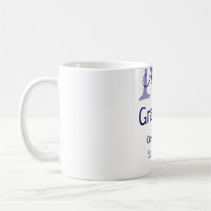 Mug Gradué ajouter nom monogramme violet simple m mini