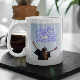 Mug Graffiti de la promotion 2026 Photo de remise de