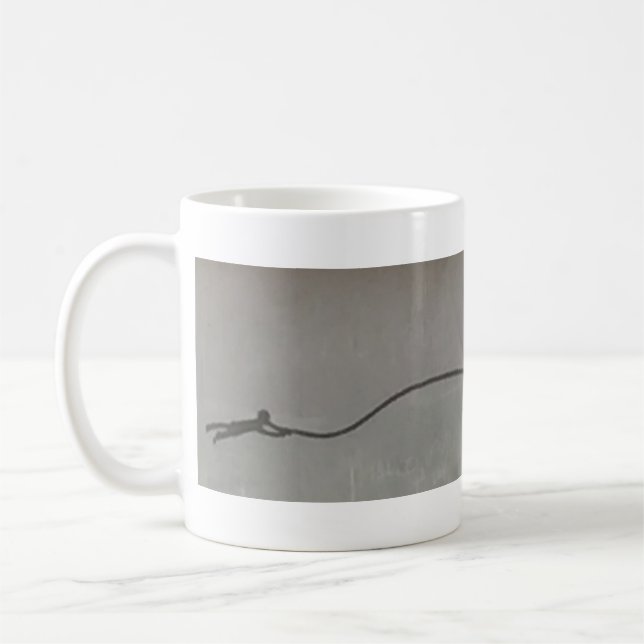 Mug Graffiti italien sur une mule par Tony Cimino (Gauche)