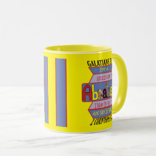 Mug Graine d'Abraham I Eng I Ylw