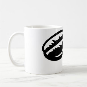 Mug grains de café torréfiés générés par ia