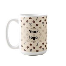 Grains de café vintage et motif sans couture de la