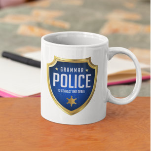 Mug Grammar Police Drôle