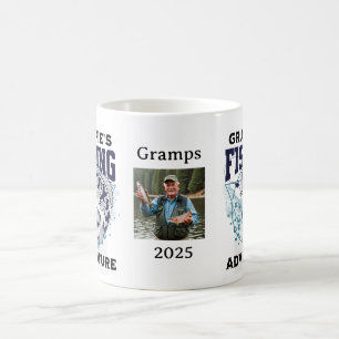 Mug Grampie's Photo Fishing Adventure Personnalisez
