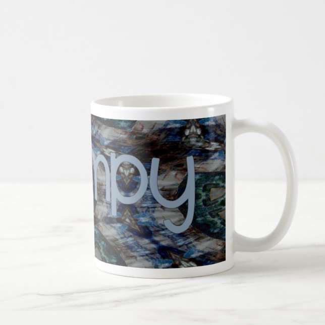 Mug Grampy Abstrait bleu (Droite)