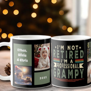 Mug Grampy Grandpa 4 Photo Collage