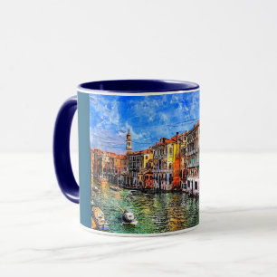 Mug Grand Canal à Venise, Italie.
