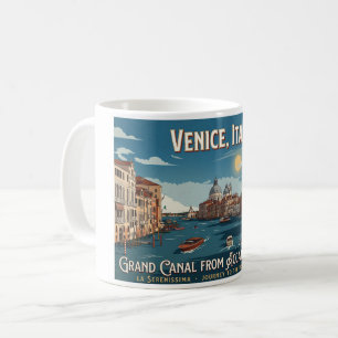 Mug Grand Canal depuis le pont de l'Accademia, Venise