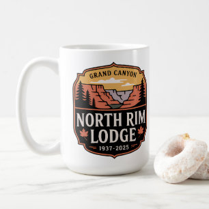 Mug Grand Canyon North Rim Lodge 1937–2025 Mémorial