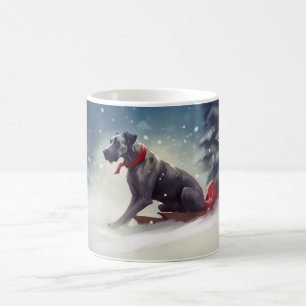 Mug Grand Danois Noël neige hiver