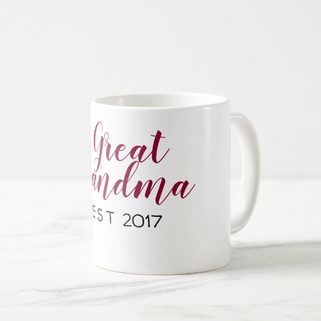 Mug grand est de grand-maman (Devant droit)